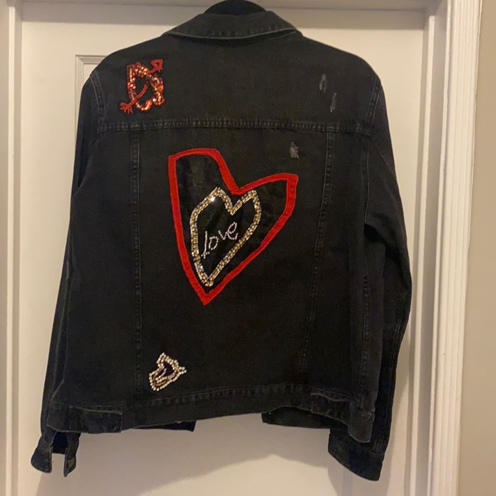 Sanctuary heartbreaker distressed denim jacket